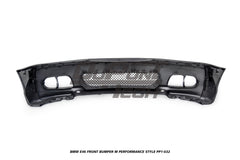 BMW 3 Series 330ci 325ci 320ci E46 1999 2000 2001 2002 2003 2004 2005 with Aftermarket Parts - M Performance Style Front Bumper & Fog Light PP Polypropylene from DuPont Tech
