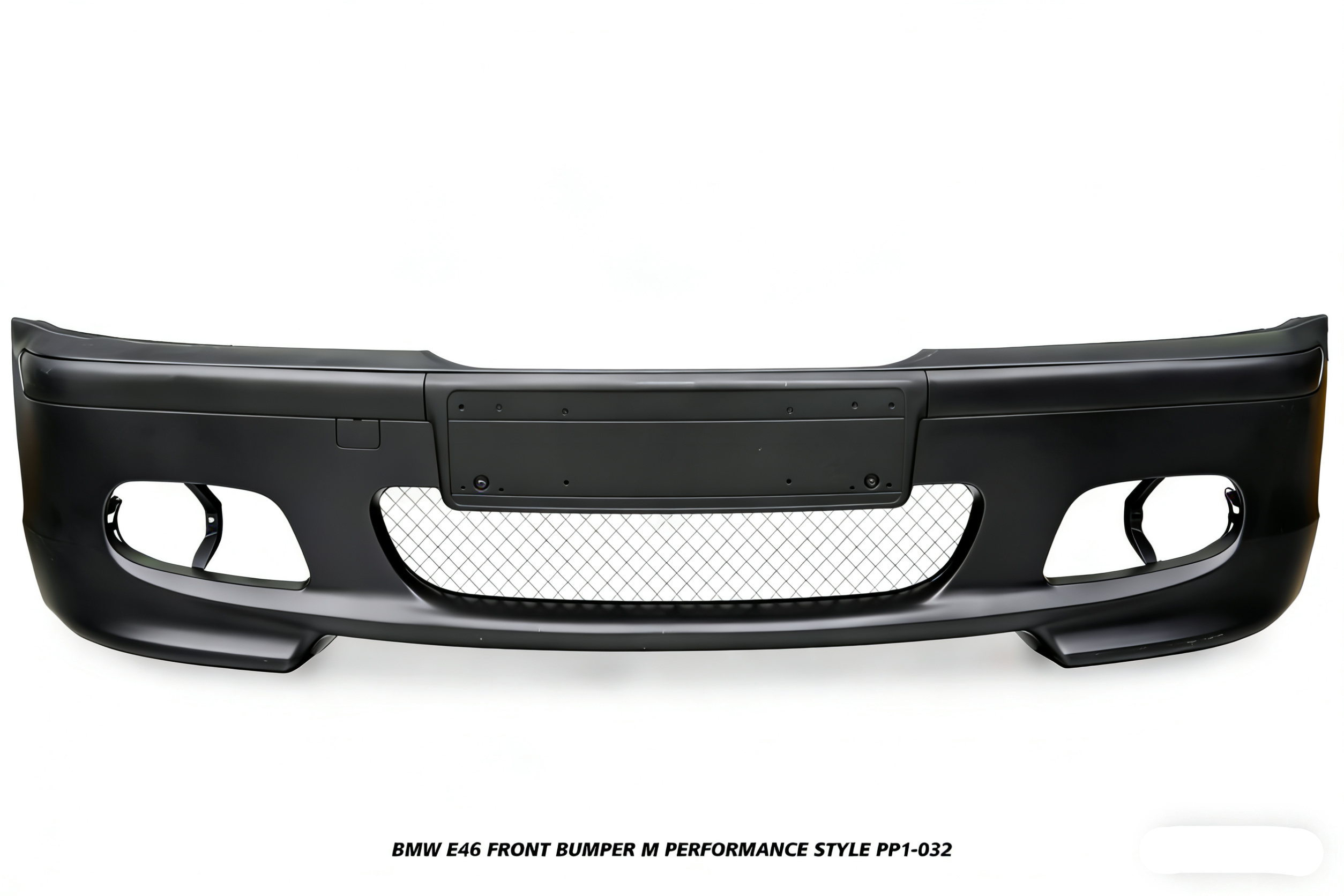 BMW 3 Series 330ci 325ci 320ci E46 1999 2000 2001 2002 2003 2004 2005 with Aftermarket Parts - M Performance Style Front Bumper & Fog Light PP Polypropylene from DuPont Tech
