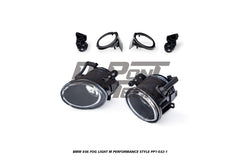 BMW 3 Series 330ci 325ci 320ci E46 1999 2000 2001 2002 2003 2004 2005 with Aftermarket Parts - M Performance Style Front Bumper & Fog Light PP Polypropylene from DuPont Tech
