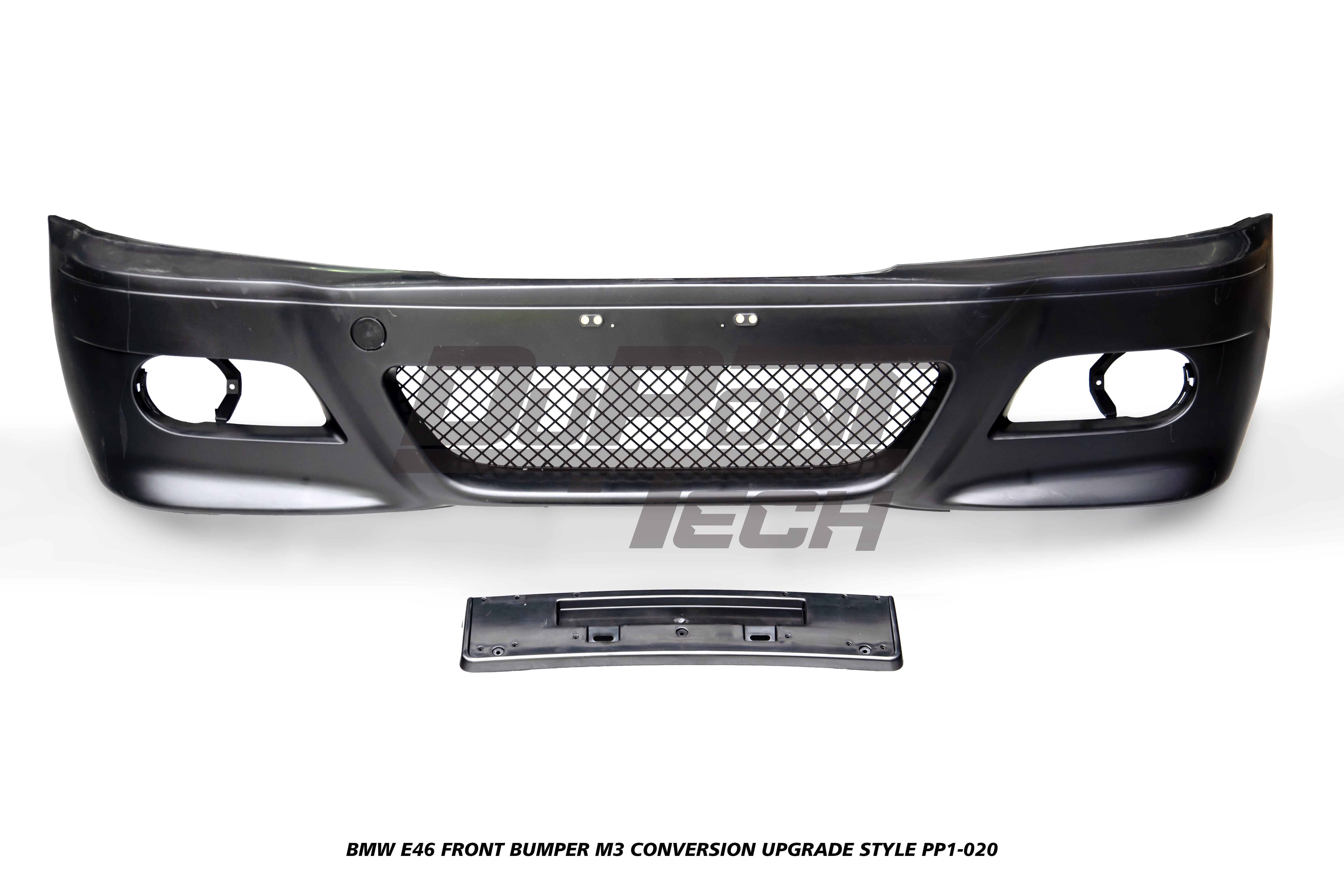 BMW 3 Series 330ci 325ci 320ci E46 1999 2000 2001 2002 2003 2004 2005 with Aftermarket Parts - M3 Conversion Upgrade Style Full kit PP Polypropylene from DuPont Tech
