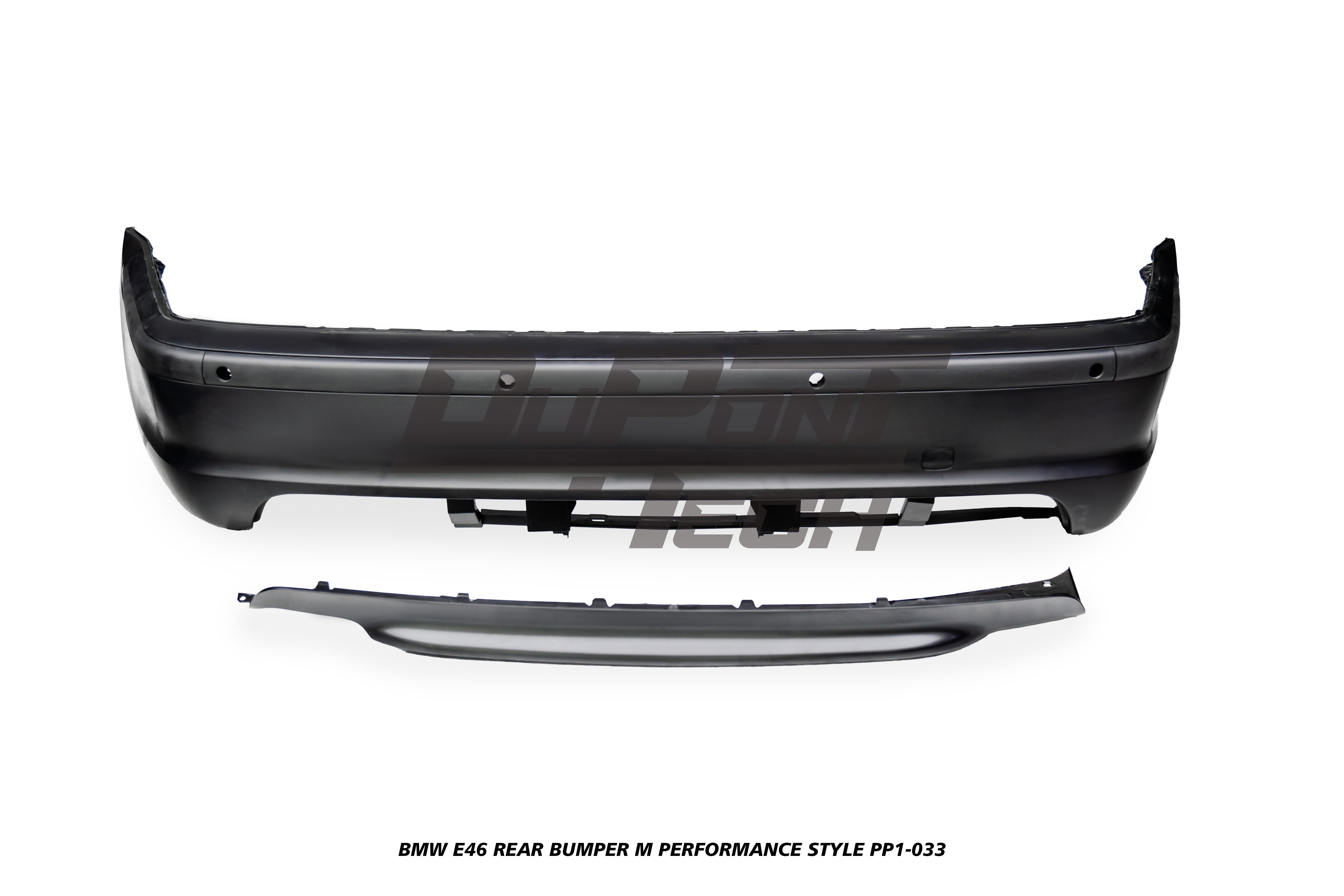 BMW 3 Series 330ci 325ci 320ci E46 1999 2000 2001 2002 2003 2004 2005 with Aftermarket Parts - M Performance Style Full kit PP Polypropylene from DuPont Tech
