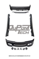 BMW 3 Series 330ci 325ci 320ci E46 1999 2000 2001 2002 2003 2004 2005 with Aftermarket Parts - M Performance Style Full kit PP Polypropylene from DuPont Tech
