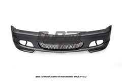 BMW 3 Series 330ci 325ci 320ci E46 1999 2000 2001 2002 2003 2004 2005 with Aftermarket Parts - M Performance Style Full kit PP Polypropylene from DuPont Tech
