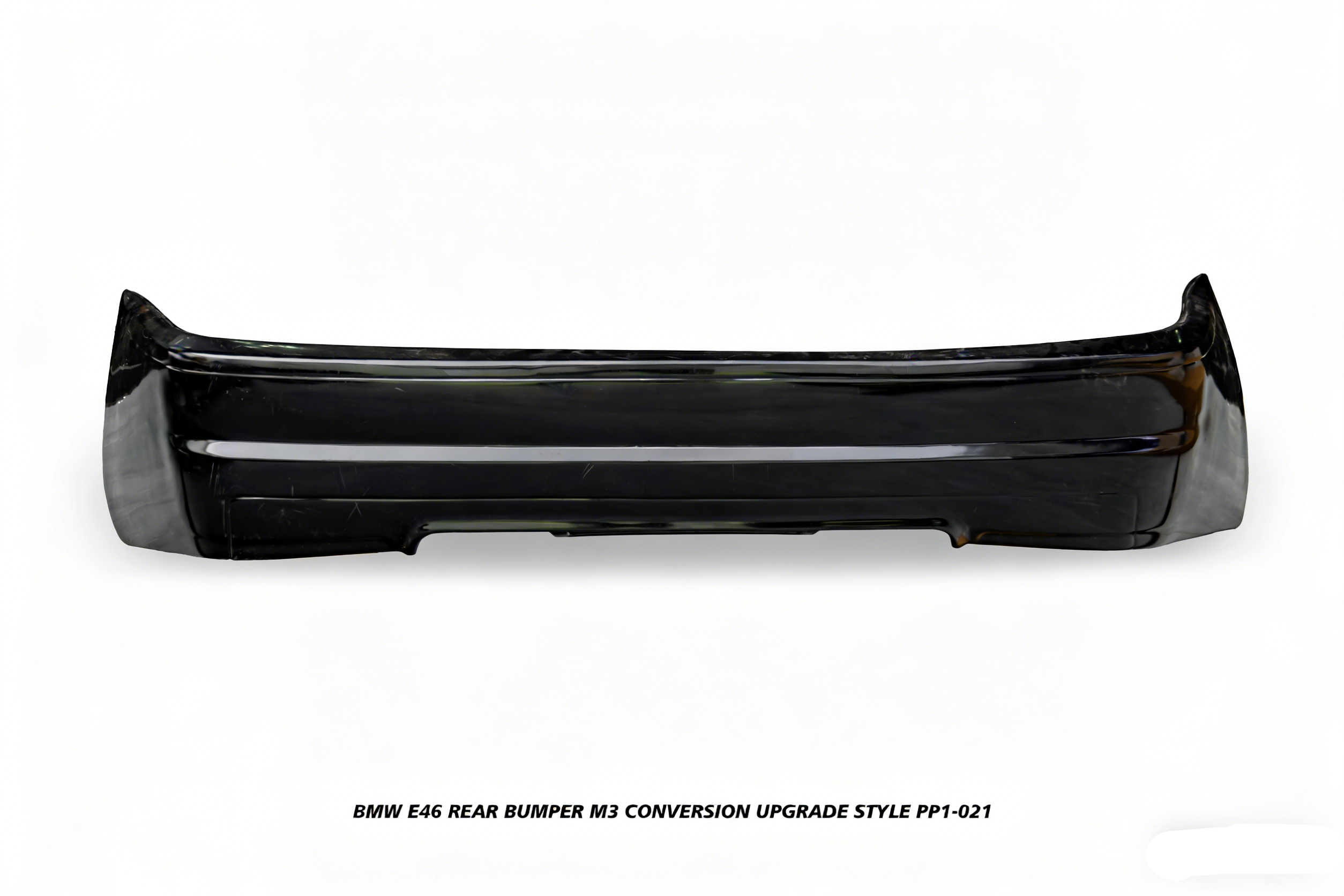 BMW 3 Series 330ci 325ci 320ci E46 1999 2000 2001 2002 2003 2004 2005 with Aftermarket Parts - M3 Conversion Upgrade Style Rear Bumper PP Polypropylene from DuPont Tech
