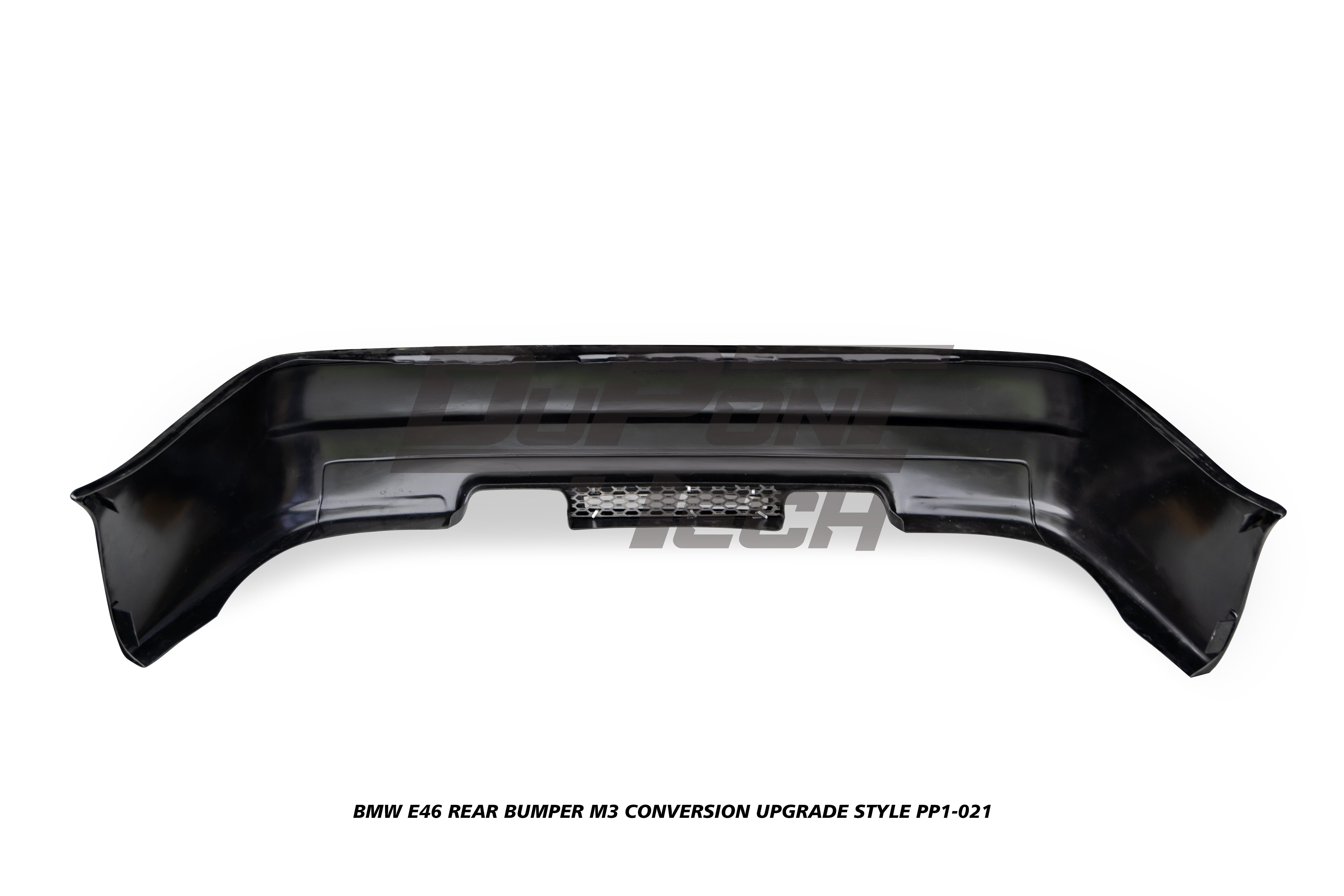 BMW 3 Series 330ci 325ci 320ci E46 1999 2000 2001 2002 2003 2004 2005 with Aftermarket Parts - M3 Conversion Upgrade Style Rear Bumper PP Polypropylene from DuPont Tech
