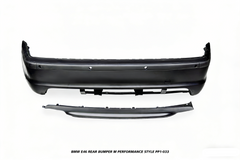 BMW 3 Series 330ci 325ci 320ci E46 1999 2000 2001 2002 2003 2004 2005 with Aftermarket Parts - M Performance Style Rear Bumper PP Polypropylene from DuPont Tech
