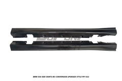 BMW 3 Series 330ci 325ci 320ci E46 1999 2000 2001 2002 2003 2004 2005 with Aftermarket Parts - M3 Conversion Upgrade Style Side Skirts PP Polypropylene from DuPont Tech
