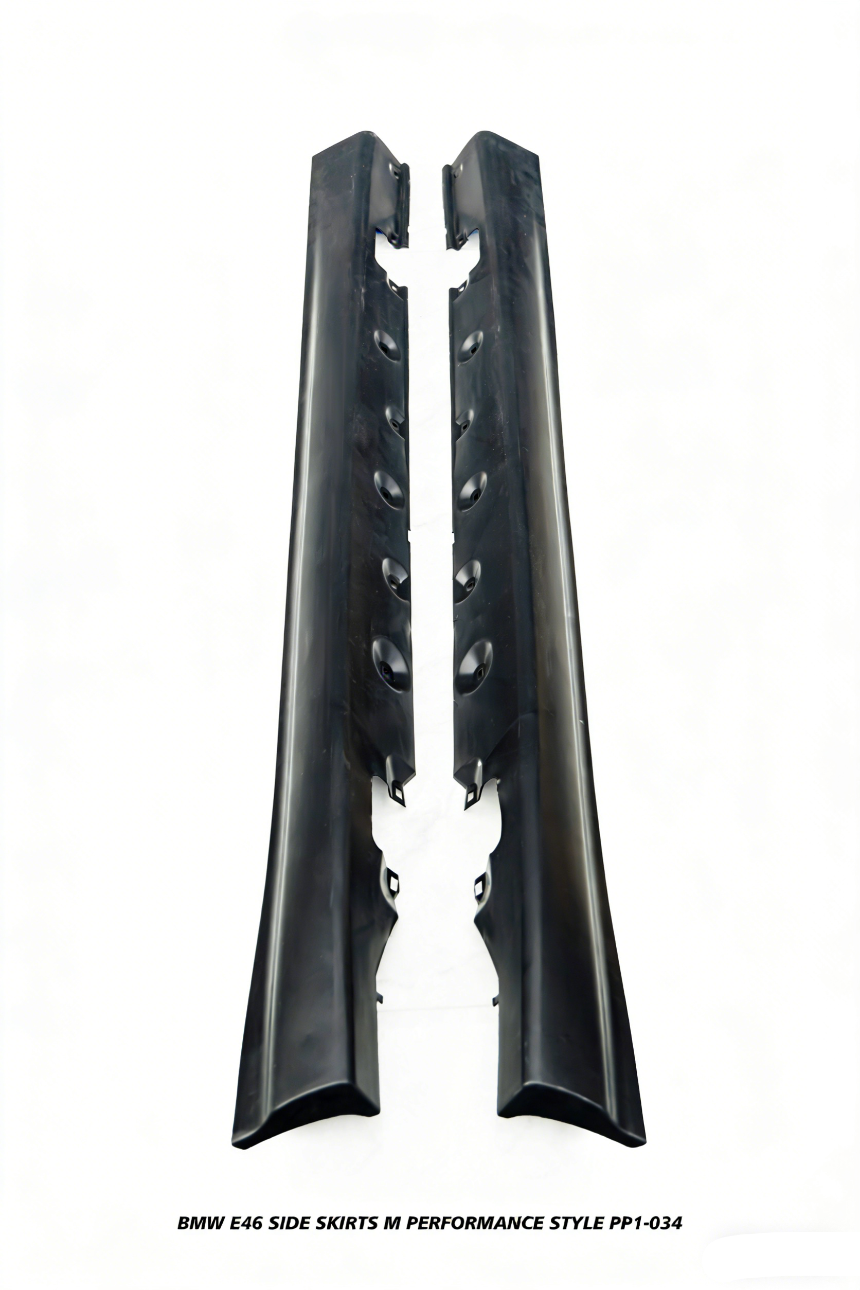 BMW 3 Series 330ci 325ci 320ci E46 1999 2000 2001 2002 2003 2004 2005 with Aftermarket Parts - M Performance Style Side Skirts PP Polypropylene from DuPont Tech
