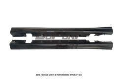 BMW 3 Series 330ci 325ci 320ci E46 1999 2000 2001 2002 2003 2004 2005 with Aftermarket Parts - M Performance Style Side Skirts PP Polypropylene from DuPont Tech
