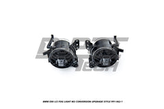 BMW 3 Series E90 LCI 2009 2010 2011 with Aftermarket Parts - M3 Conversion Upgrade Style Front Bumper & Fog Light PP Polypropylene from DuPont Tech
