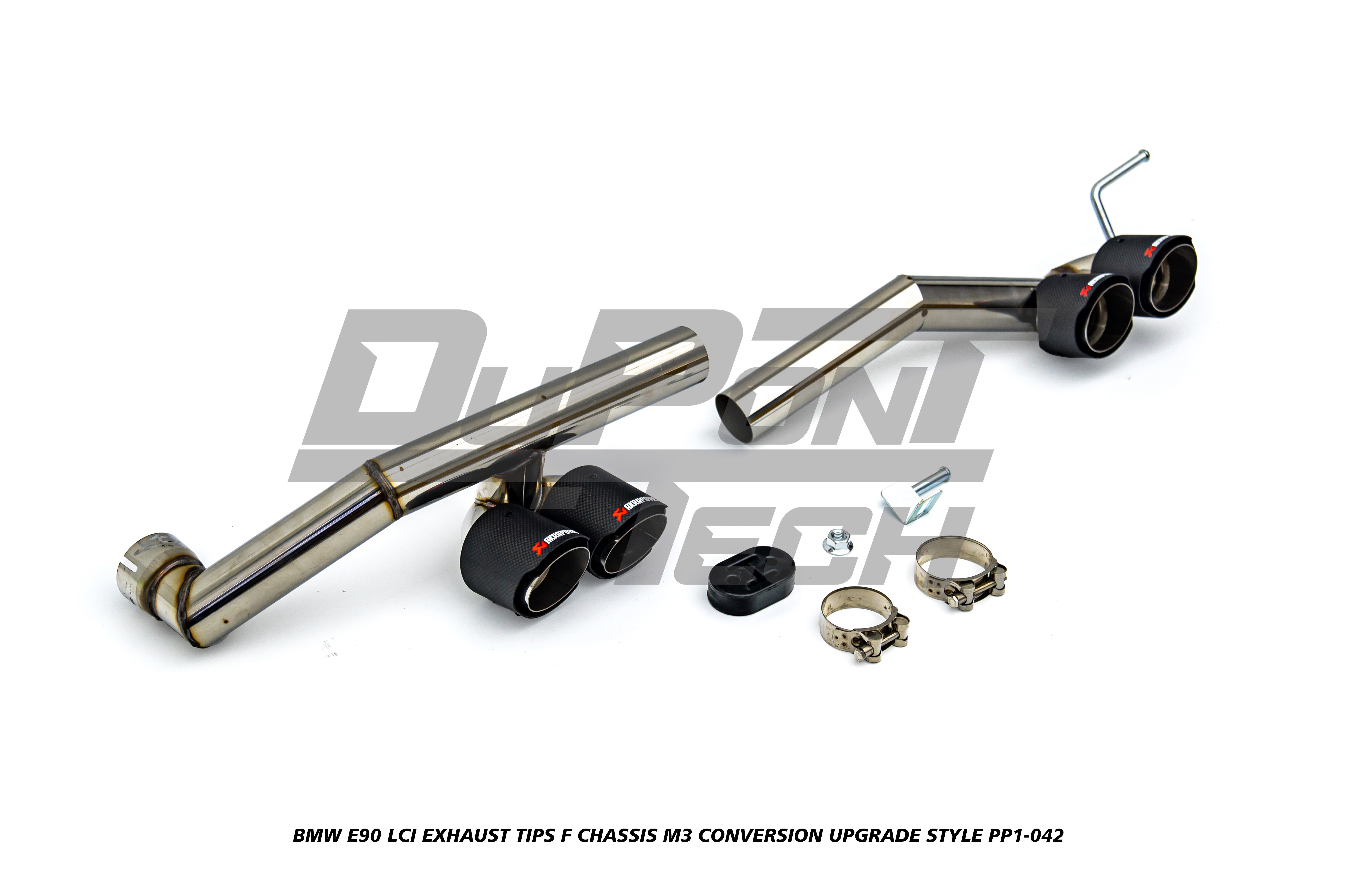 BMW 3 Series E90 LCI 2009 2010 2011 with Aftermarket Parts - F Chassis M3 Conversion Upgrade Style Full kit PP Polypropylene/ABS/Metal/Stainless Steel from DuPont Tech
