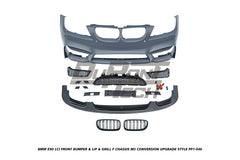 BMW 3 Series E90 LCI 2009 2010 2011 with Aftermarket Parts - F Chassis M3 Conversion Upgrade Style Full kit PP Polypropylene/ABS/Metal/Stainless Steel from DuPont Tech
