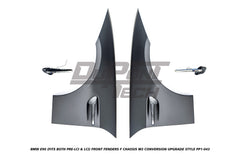 BMW 3 Series E90 LCI 2009 2010 2011 with Aftermarket Parts - F Chassis M3 Conversion Upgrade Style Full kit PP Polypropylene/ABS/Metal/Stainless Steel from DuPont Tech
