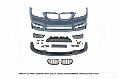BMW 3 Series E90 LCI 2009 2010 2011 with Aftermarket Parts - F Chassis M3 Conversion Upgrade Style Front Bumper & Lip & Grill PP Polypropylene/ABS from DuPont Tech
