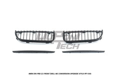BMW 3 Series E90 Pre-LCI 2006 2007 2008 with Aftermarket Parts - M3 Conversion Upgrade Style Front Kidney Grill ABS from DuPont Tech