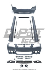 BMW 3 Series E90 Pre-LCI 2006 2007 2008 with Aftermarket Parts - M3 Conversion Upgrade Style Full kit PP Polypropylene from DuPont Tech
