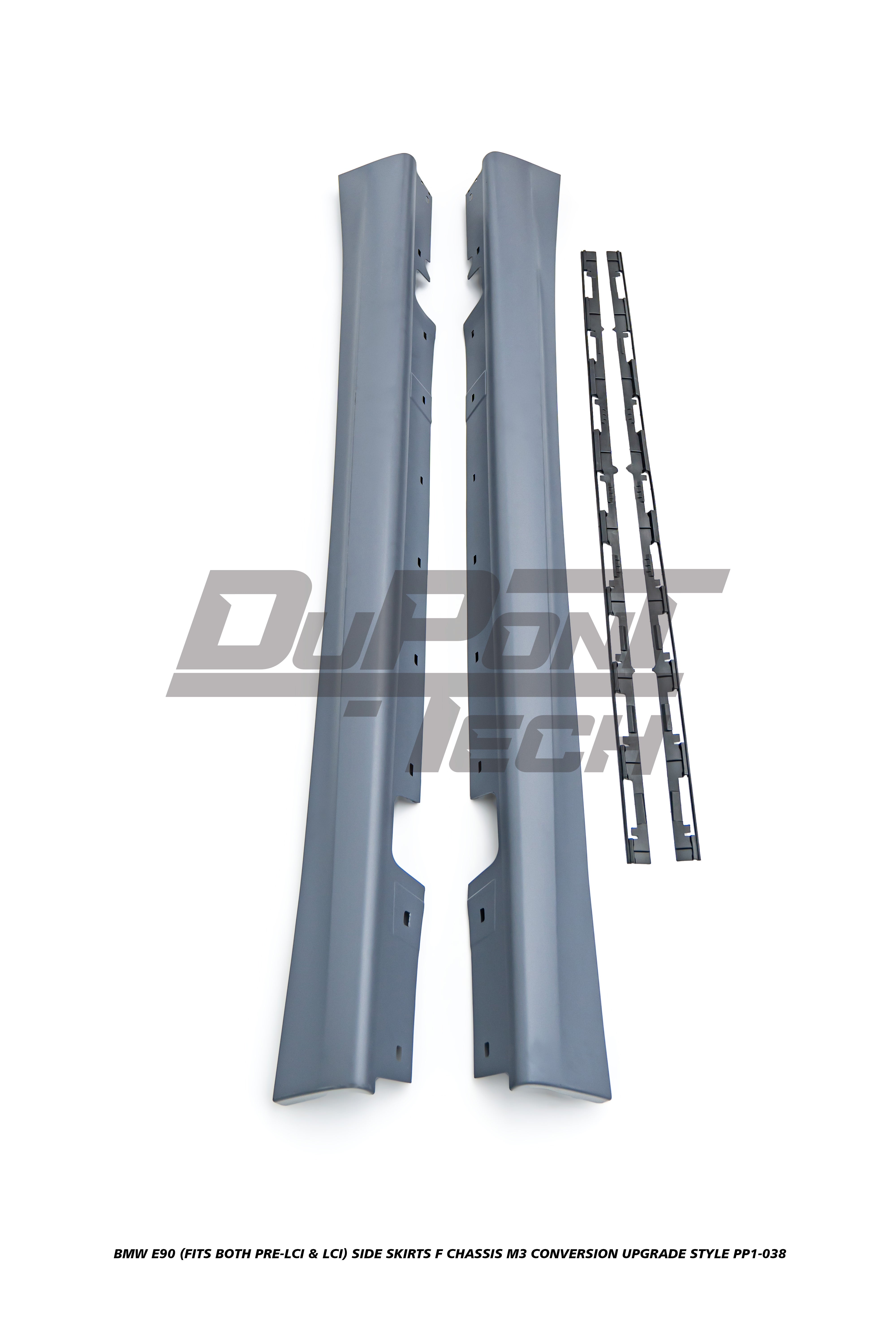 BMW 3 Series E90 LCI 2009 2010 2011 with Aftermarket Parts - F Chassis M3 Conversion Upgrade Style Full kit PP Polypropylene/ABS/Metal/Stainless Steel from DuPont Tech
