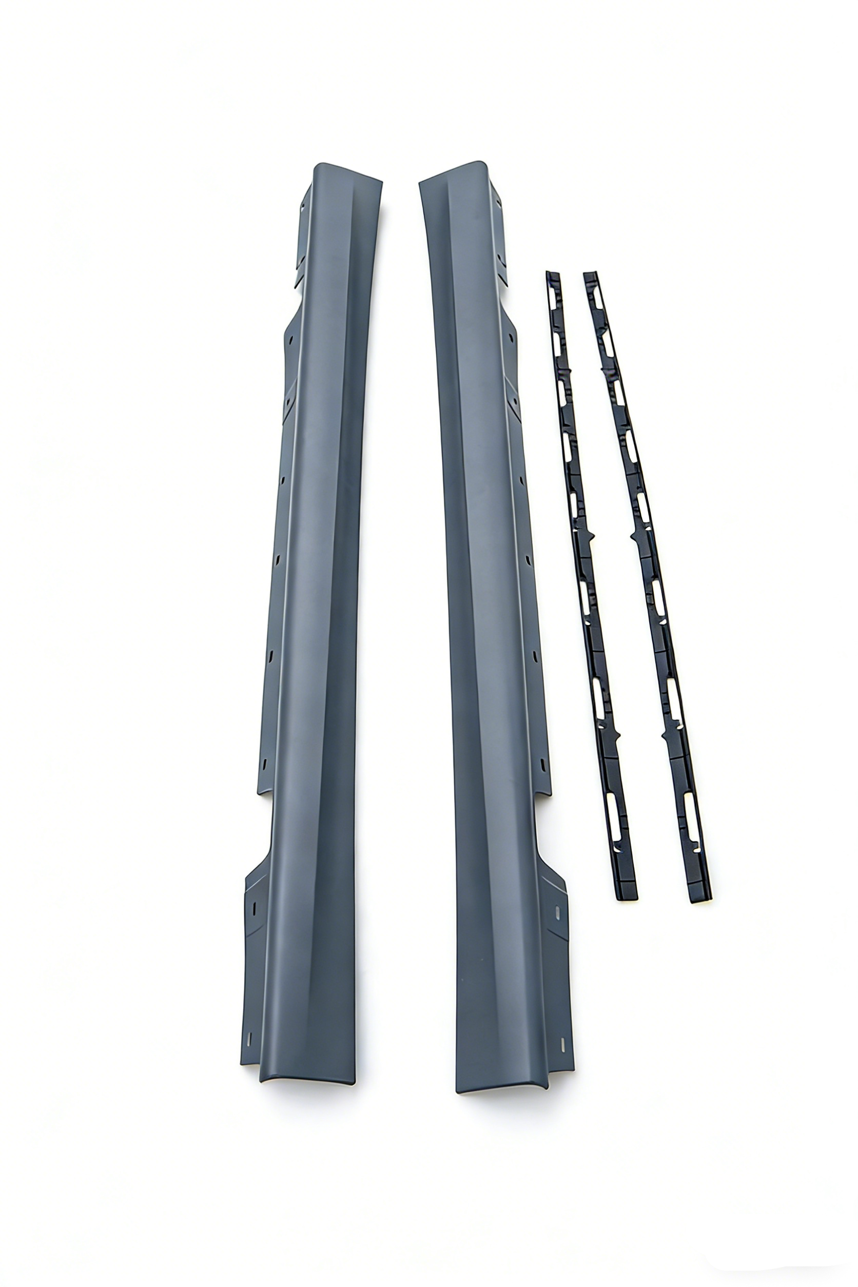 BMW 3 Series E90 (Fits Both Pre-LCI & LCI) 2006 2007 2008 2009 2010 2011 with Aftermarket Parts - M Performance Conversion Style Side Skirts PP from DuPont Tech
