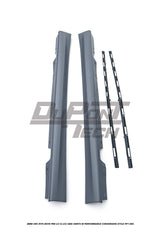 BMW 3 Series E90 (Fits Both Pre-LCI & LCI) 2006 2007 2008 2009 2010 2011 with Aftermarket Parts - M Performance Conversion Style Side Skirts PP from DuPont Tech
