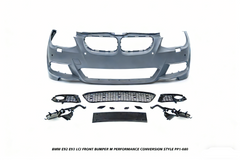 BMW 3 Series E92 E93 LCI 2010 2011 2012 2013 with Aftermarket Parts - M Performance Conversion Style Front Bumper & Fog Light PP Polypropylene from DuPont Tech
