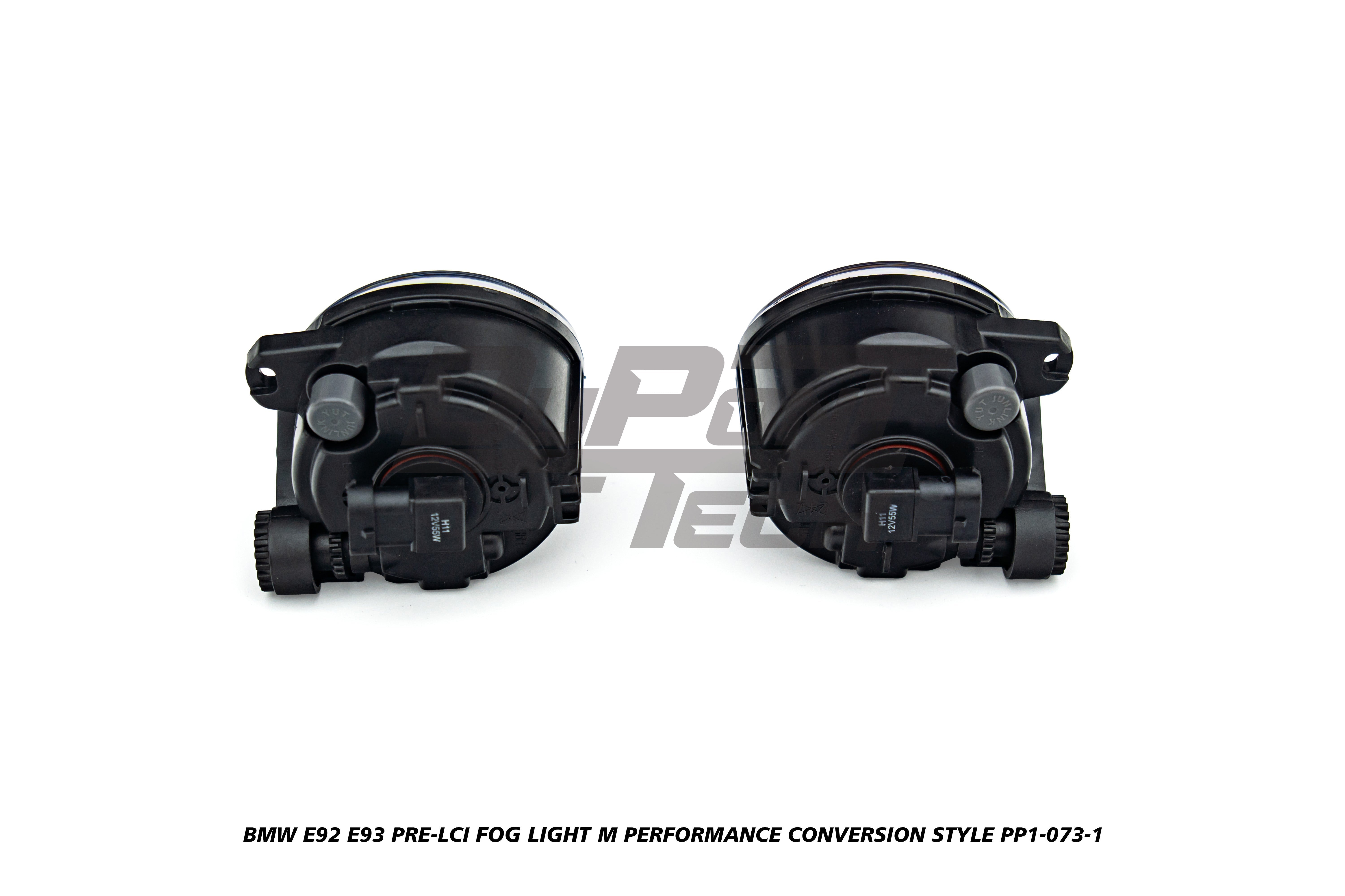 BMW 3 Series E92 E93 Pre-LCI 2006 2007 2008 2009 with Aftermarket Parts - M Performance Conversion Style Front Bumper & Fog Light PP Polypropylene from DuPont Tech
