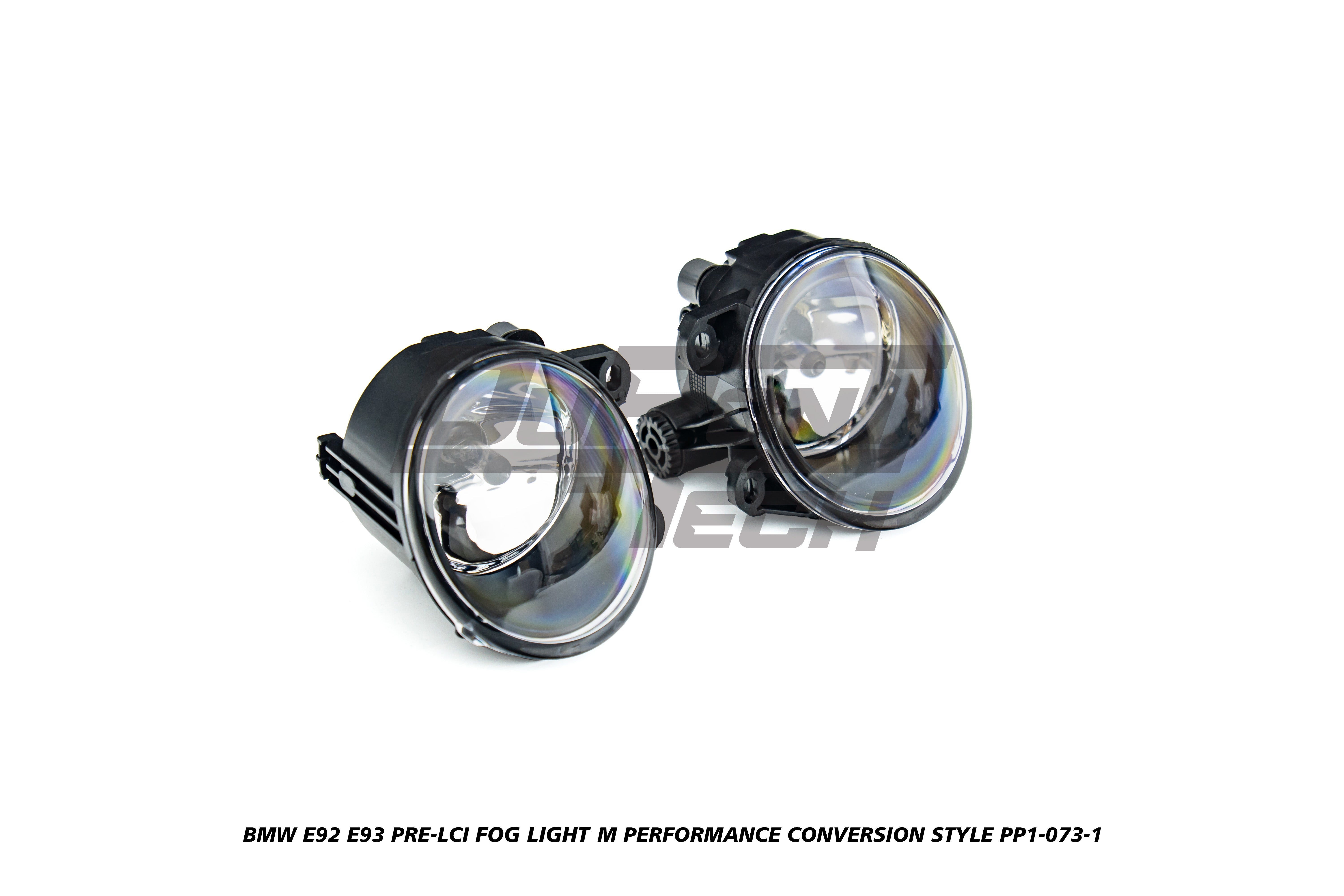 BMW 3 Series E92 E93 Pre-LCI 2006 2007 2008 2009 with Aftermarket Parts - M Performance Conversion Style Front Bumper & Fog Light PP Polypropylene from DuPont Tech

