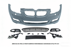 BMW 3 Series E92 E93 Pre-LCI 2006 2007 2008 2009 with Aftermarket Parts - M Performance Conversion Style Front Bumper & Fog Light PP Polypropylene from DuPont Tech
