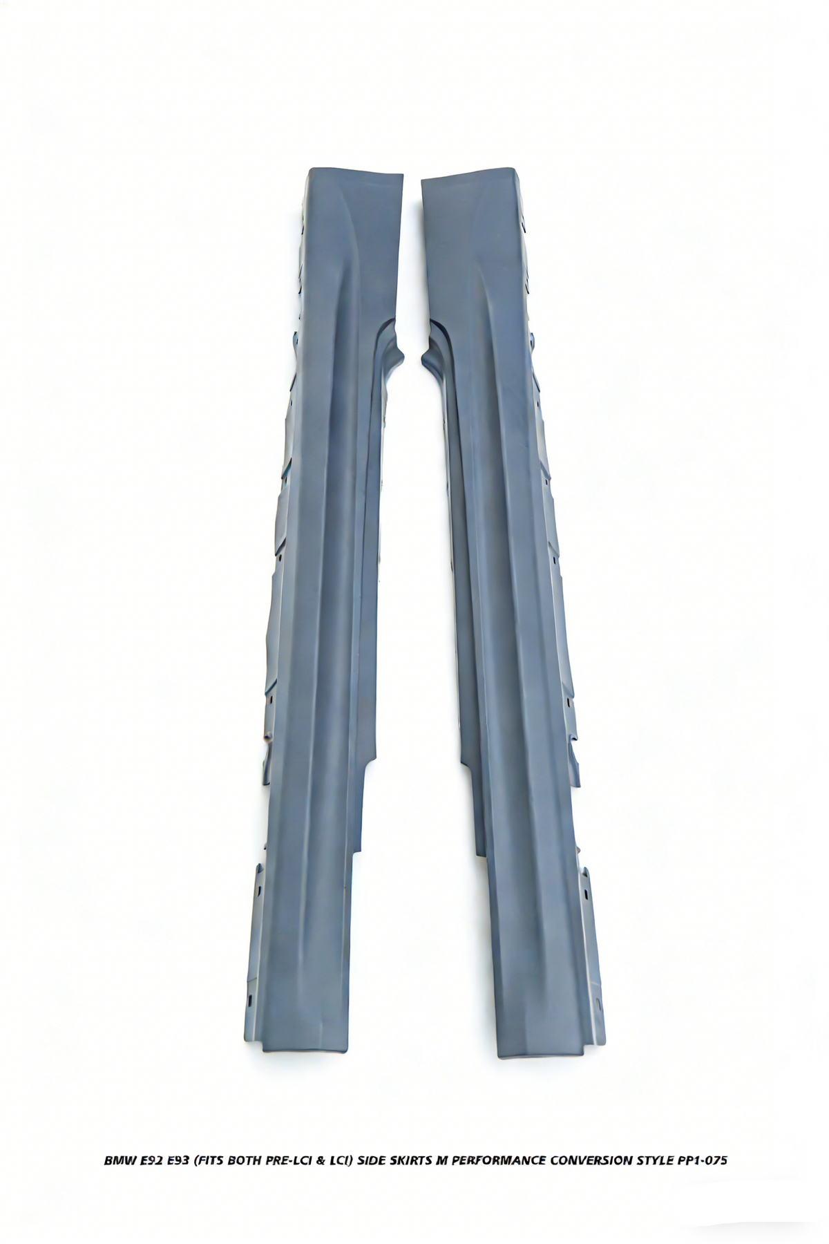 BMW 3 Series E92 E93 (Fits Both Pre-LCI & LCI) 2006 2007 2008 2009 2010 2011 2012 2013 with Aftermarket Parts - M Performance Conversion Style Side Skirts PP Polypropylene from DuPont Tech

