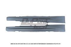 BMW 3 Series E92 E93 (Fits Both Pre-LCI & LCI) 2006 2007 2008 2009 2010 2011 2012 2013 with Aftermarket Parts - M Performance Conversion Style Side Skirts PP Polypropylene from DuPont Tech
