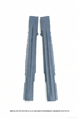 BMW 3 Series E92 E93 (Fits Both Pre-LCI & LCI) 2006 2007 2008 2009 2010 2011 2012 2013 with Aftermarket Parts - M Performance Conversion Style Side Skirts PP Polypropylene from DuPont Tech
