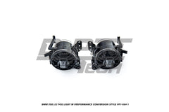 BMW 3 Series E90 LCI 2009 2010 2011 with Aftermarket Parts - M Performance Conversion Style Front Bumper & Fog Light PP Polypropylene from DuPont Tech
