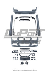 BMW 3 Series E90 LCI 2009 2010 2011 with Aftermarket Parts - M Performance Conversion Style Full kit PP Polypropylene from DuPont Tech
