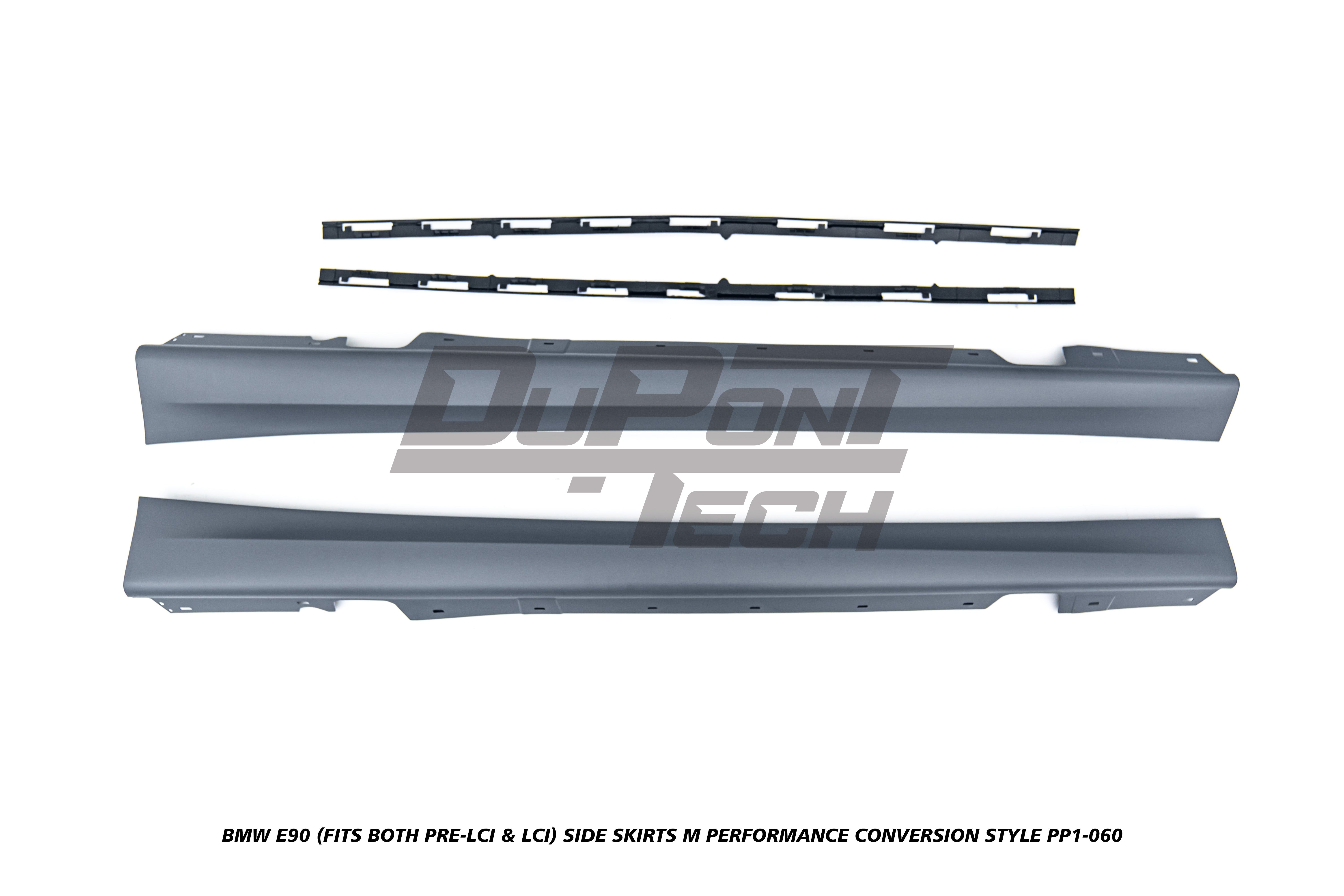 BMW 3 Series E90 LCI 2009 2010 2011 with Aftermarket Parts - M Performance Conversion Style Full kit PP Polypropylene from DuPont Tech
