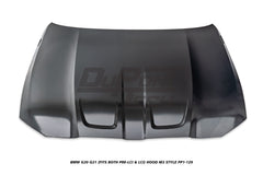 BMW 3 Series M340i 330i G20 G21 (Fits Both Pre-LCI & LCI) 2019-ON with Aftermarket Parts - M3 Style Hood Metal from DuPont Tech

