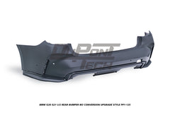 BMW 3 Series M340i 330i 320i G20 G21 LCI 2023-ON with Aftermarket Parts - M3 Conversion Upgrade Style Rear Bumper PP Polypropylene from DuPont Tech

