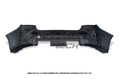 BMW 3 Series M340i 330i 320i G20 G21 LCI 2023-ON with Aftermarket Parts - M3 Conversion Upgrade Style Rear Bumper PP Polypropylene from DuPont Tech
