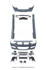 BMW 3 Series M340i 335i 328i 330i 320i F30 2012 2013 2014 2015 2016 2017 2018 2019 with Aftermarket Parts - 1:1 M Performance Conversion Style Full kit PP Polypropylene from DuPont Tech
