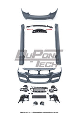 BMW 3 Series M340i 335i 328i 330i 320i F30 2012 2013 2014 2015 2016 2017 2018 2019 with Aftermarket Parts - 1:1 M Performance Conversion Style Full kit PP Polypropylene from DuPont Tech

