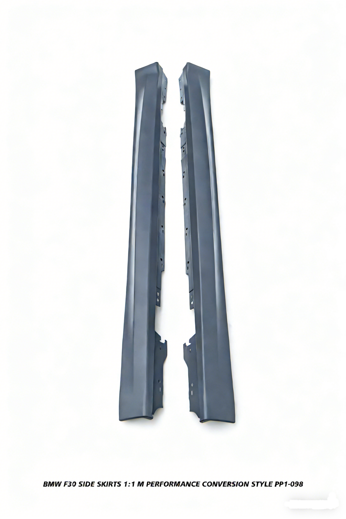 BMW 3 Series M340i 335i 328i 330i 320i F30 2012 2013 2014 2015 2016 2017 2018 2019 with Aftermarket Parts - 1:1 M Performance Conversion Style Side Skirts PP Polypropylene from DuPont Tech
