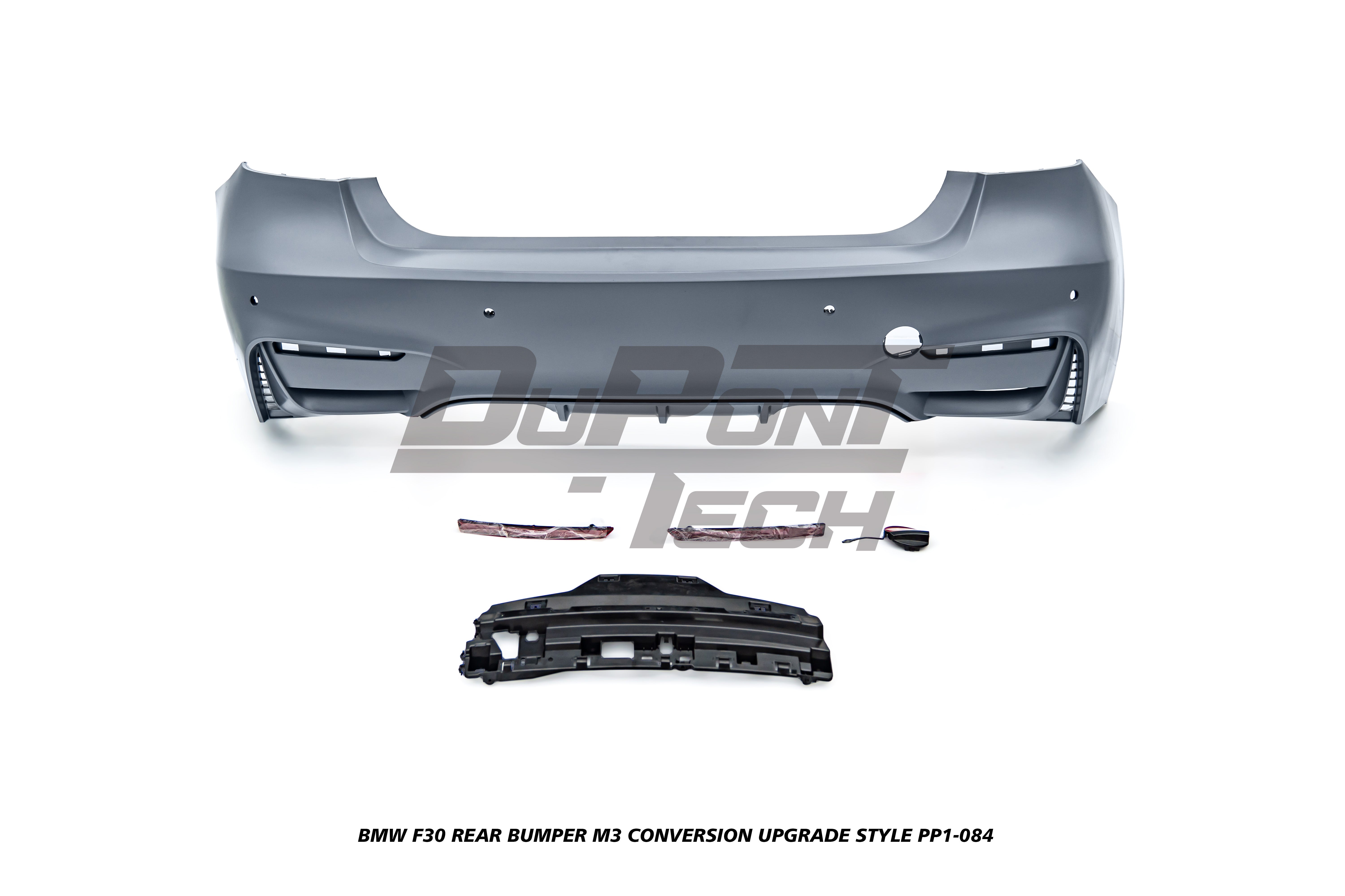 BMW 3 Series M340i 335i 328i 330i 320i F30 2012 2013 2014 2015 2016 2017 2018 2019 with Aftermarket Parts - M3 Conversion Upgrade Style Full kit PP Polypropylene/Metal from DuPont Tech
