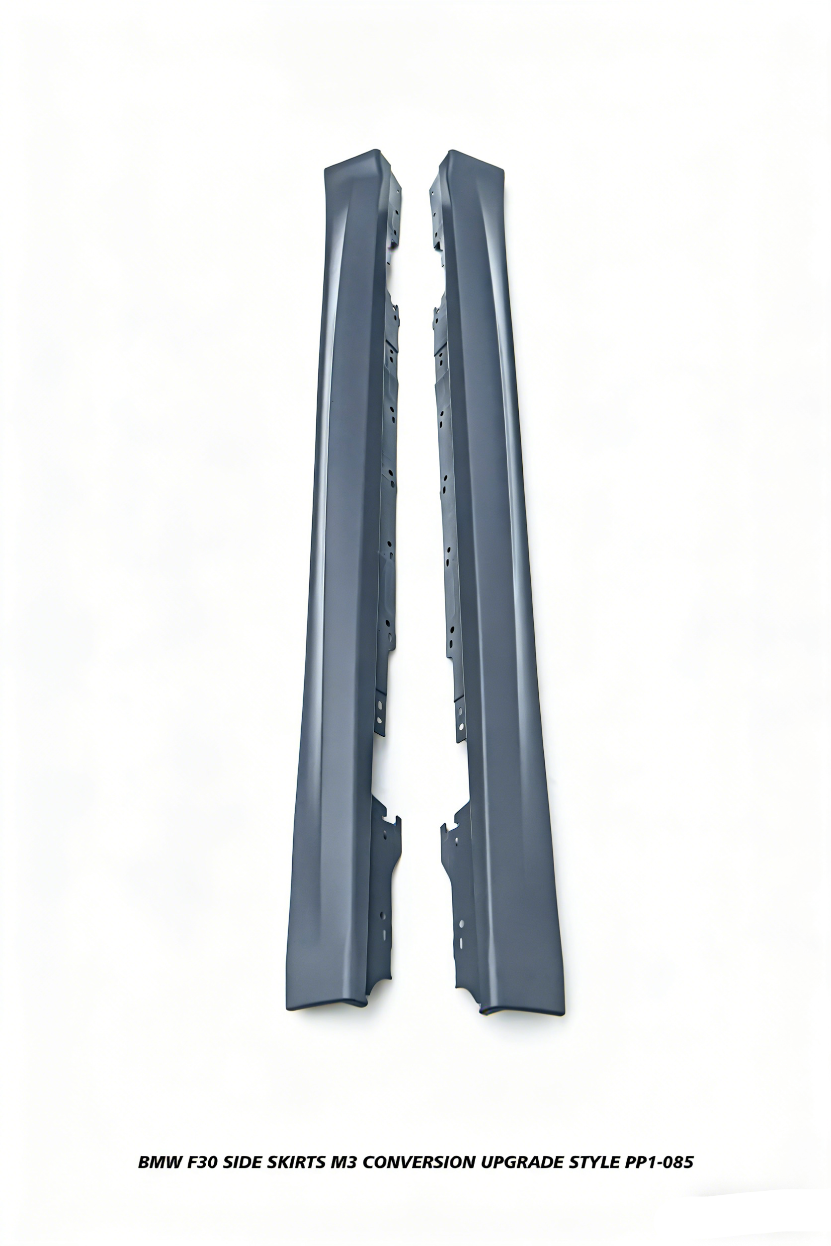 BMW 3 Series M340i 335i 328i 330i 320i F30 2012 2013 2014 2015 2016 2017 2018 2019 with Aftermarket Parts - M3 Conversion Upgrade Style Side Skirts PP Polypropylene from DuPont Tech
