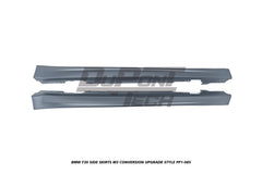 BMW 3 Series M340i 335i 328i 330i 320i F30 2012 2013 2014 2015 2016 2017 2018 2019 with Aftermarket Parts - M3 Conversion Upgrade Style Side Skirts PP Polypropylene from DuPont Tech
