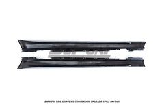 BMW 3 Series M340i 335i 328i 330i 320i F30 2012 2013 2014 2015 2016 2017 2018 2019 with Aftermarket Parts - M3 Conversion Upgrade Style Side Skirts PP Polypropylene from DuPont Tech
