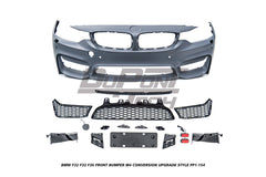 BMW 4 Series F36 2014 2015 2016 2017 2018 2019 2020 with Aftermarket Parts - M4 Conversion Upgrade Style Full kit PP Polypropylene/ABS from DuPont Tech
