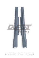 BMW 4 Series 440i 435i 430i 428i 420i 418i 435d 430d 425d 420d 418d F32 F33 2013 2014 2015 2016 2017 2018 2019 2020 with Aftermarket Parts - M4 Conversion Upgrade Style Side Skirts PP Polypropylene from DuPont Tech
