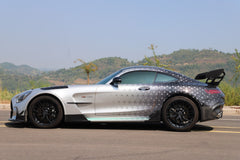 Mercedes Benz AMG GT GTS GTC GTR Pro C190 2016 2017 2018 2019 2020 2021 with Aftermarket Parts - Black Series Conversion Style Front Fenders Dry Pre-preg Carbon Fiber from DuPont Tech