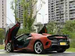 McLaren 650S MP4-12C 2012 2013 2014 2015 2016 with Aftermarket Parts - 675LT Style Full Body Kit Carbon Fiber / FRP from Aero Republic