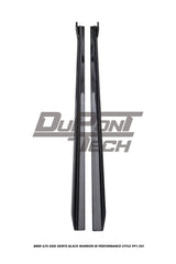 BMW i7 M70 / xDrive60 / eDrive50 (with M-package rocker panel) G70 2023-ON &  7 Series 760i xDrive / 750e xDrive / 740i xDrive / 740i G70 2023-ON with Aftermarket Parts - Black Warrior M Performance Style Side Skirts ABS from DuPont Tech
