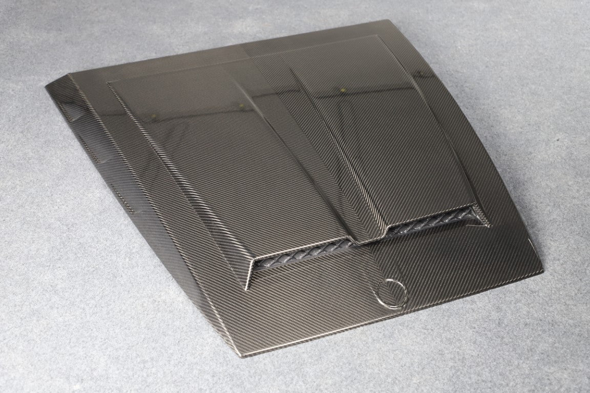 Mercedes Benz G-Class G63 AMG G550 W463A W464 2019 2020 2021 2022 2023 2024 with Aftermarket Parts - BRBS B800 Style Hood Bonnet Dry Pre-preg Carbon Fiber from DuPont Tech
