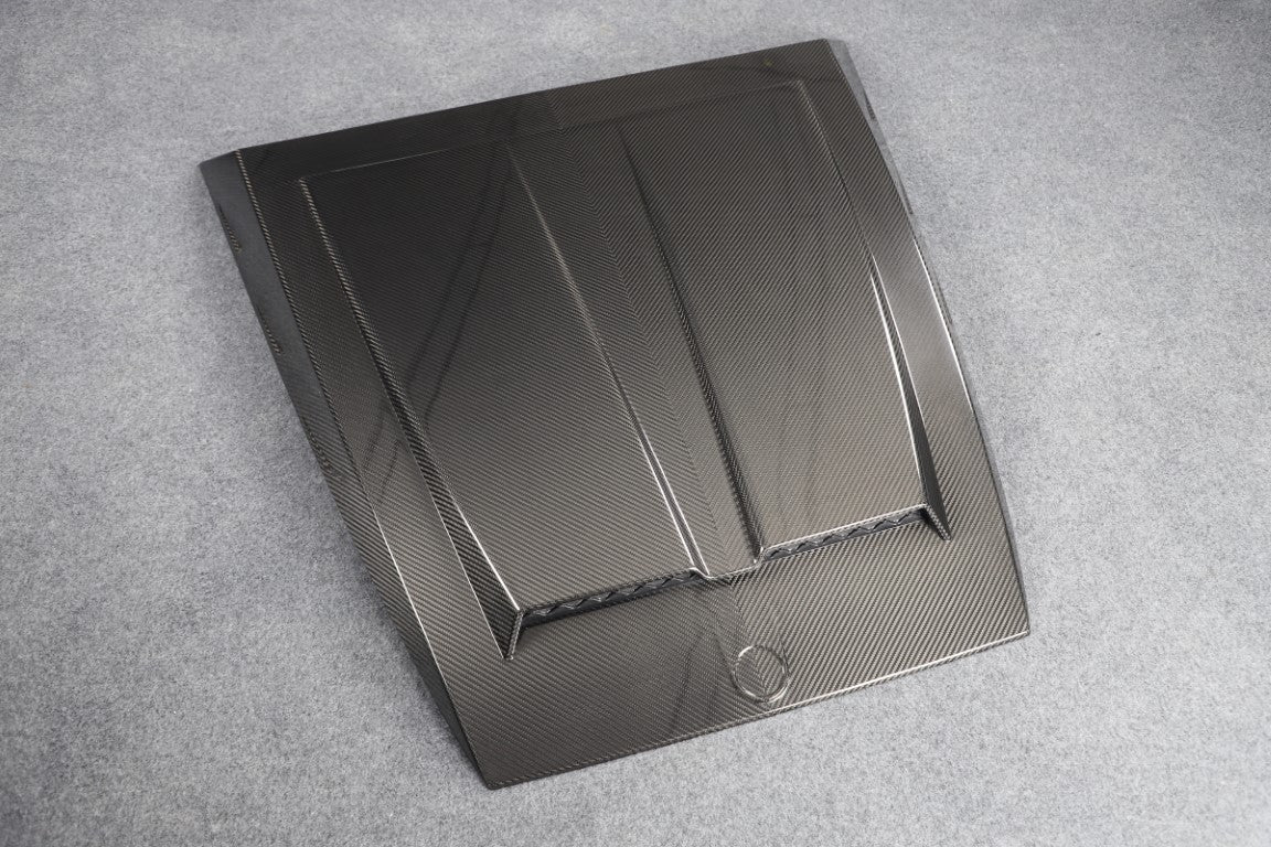 Mercedes Benz G-Class G63 AMG G550 W463A W464 2019 2020 2021 2022 2023 2024 with Aftermarket Parts - BRBS B800 Style Hood Bonnet Dry Pre-preg Carbon Fiber from DuPont Tech